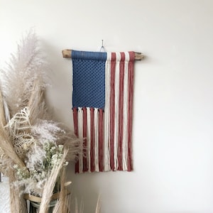 American Flag Macrame image 2