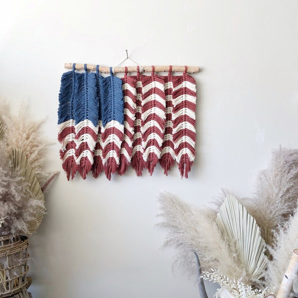 Feather American Flag