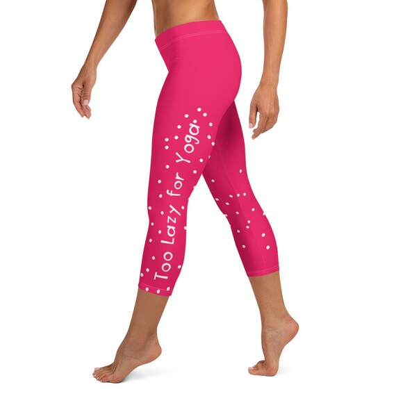 hot pink capri pants