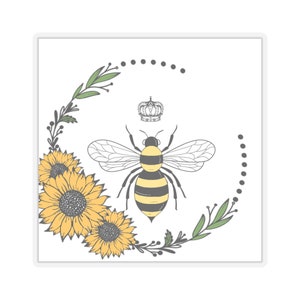Sticker, Queen Bee
