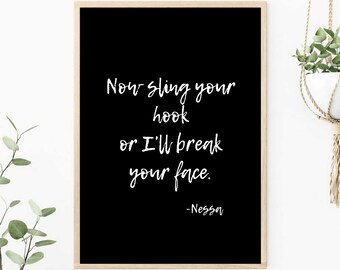 Gavin & Stacey- Nessa Hallway Print