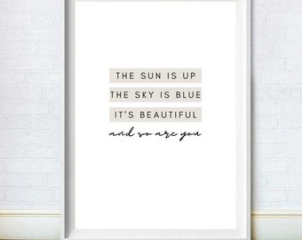 Dear Prudence Gift- Lyrics Print