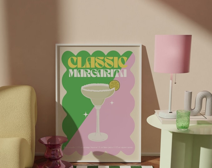Margarita Cocktail Print