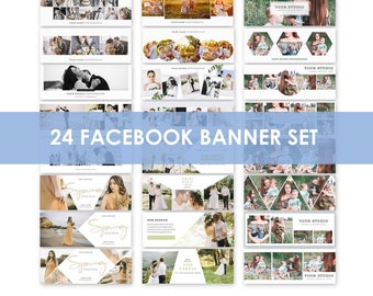 Facebook cover template, facebook timeline cover for photographer, facebook timeline photography business