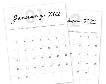 Monyes 2020-2021 Wall Calendar 17 x 12 Academic Desk Calendar 2 Year Wirebound Calendar