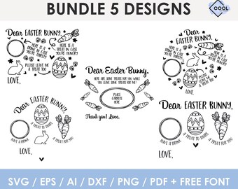 Download Bunny Plate Svg Etsy