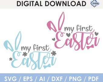 Download First Easter Svg Etsy