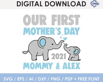 Download First Mothers Day Svg Etsy