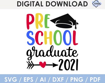 Download Preschool Graduation Svg Etsy