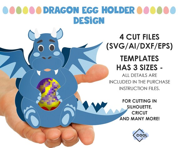 Penguin Egg Holder Design Easter Svg / Dxf / Eps Files. 