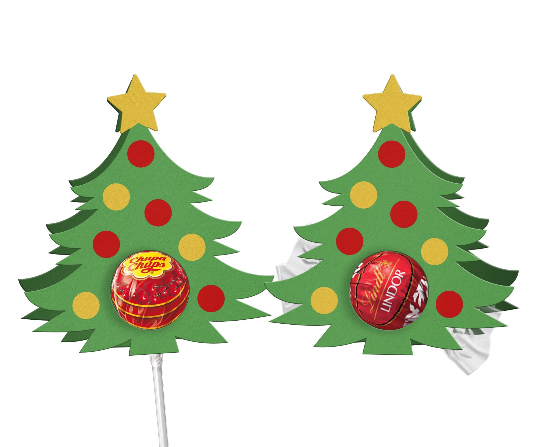 Lollipop Holder Svg Christmas Tree Svg Candy Holder Svg Etsy