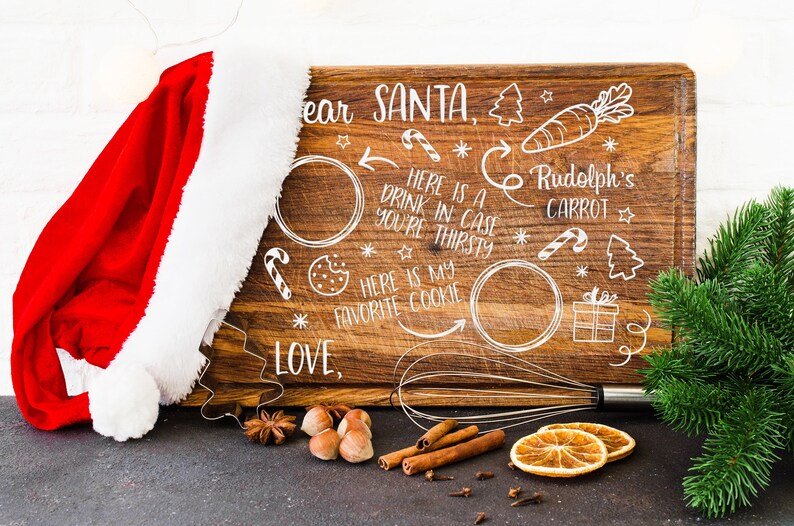 Download Dear Santa Tray Bundle SVG File