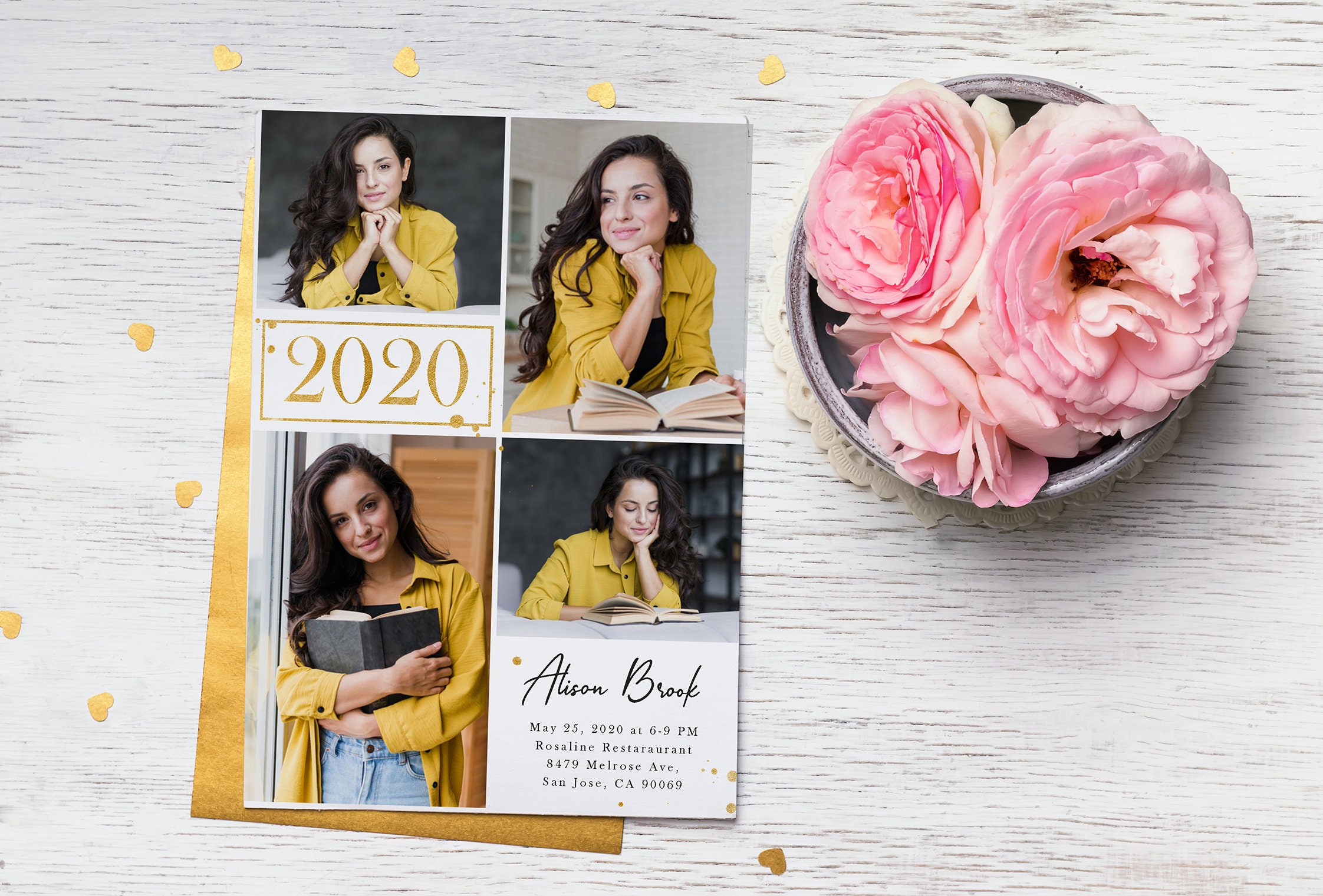 Graduation Announcement Template Graduation Invitation Etsy Graduation Announcement Template Graduation Invitation Etsy