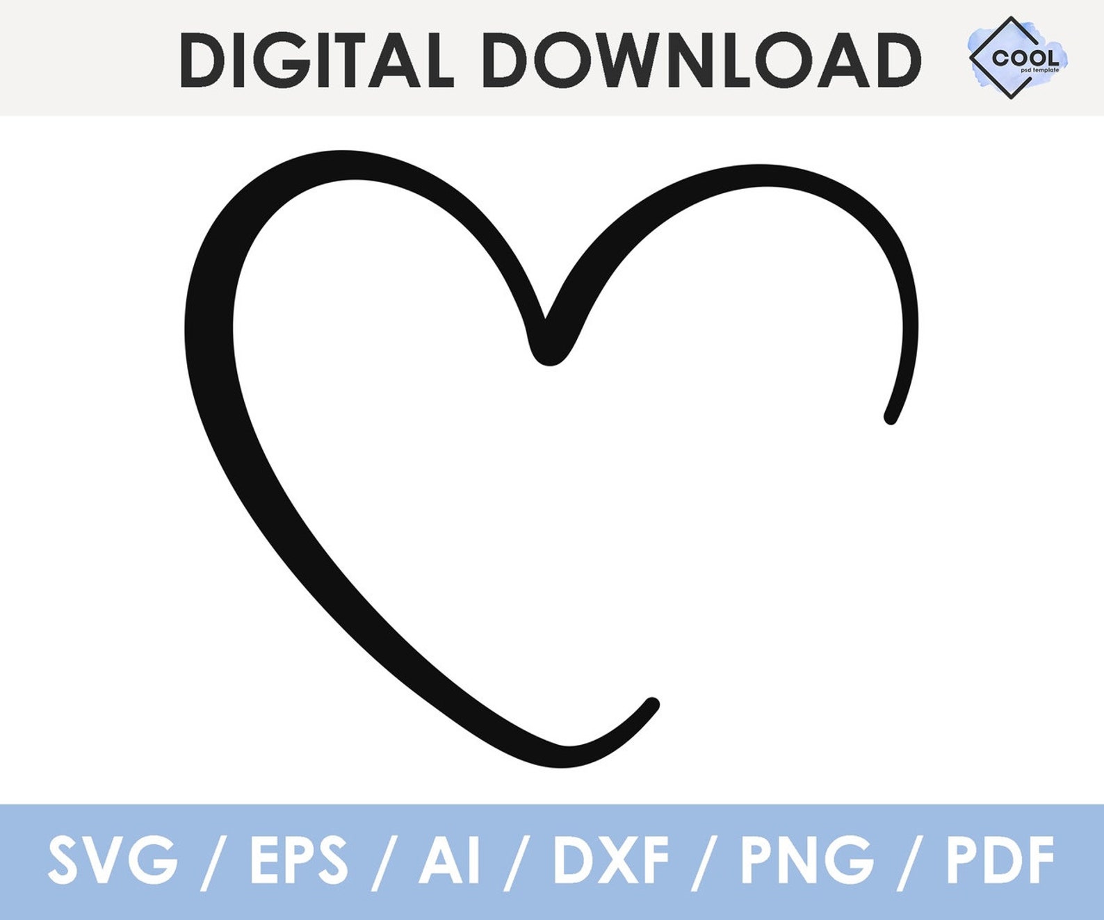 Open Heart Svg BUNDLE Simple Heart Svg Png Eps Dxf Ai - Etsy Finland