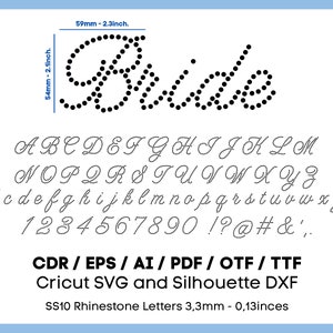 1.25 Cursive Letter Alphabet sheet (Smoke Topaz) Rhinestone Transfer -  Texas Rhinestone