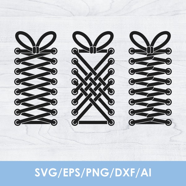 Shoelace svg, Converse svg, high top shoe laces svg, Bundle, shoe strings clipart, trainers laces svg, png, Cricut, Instant Download