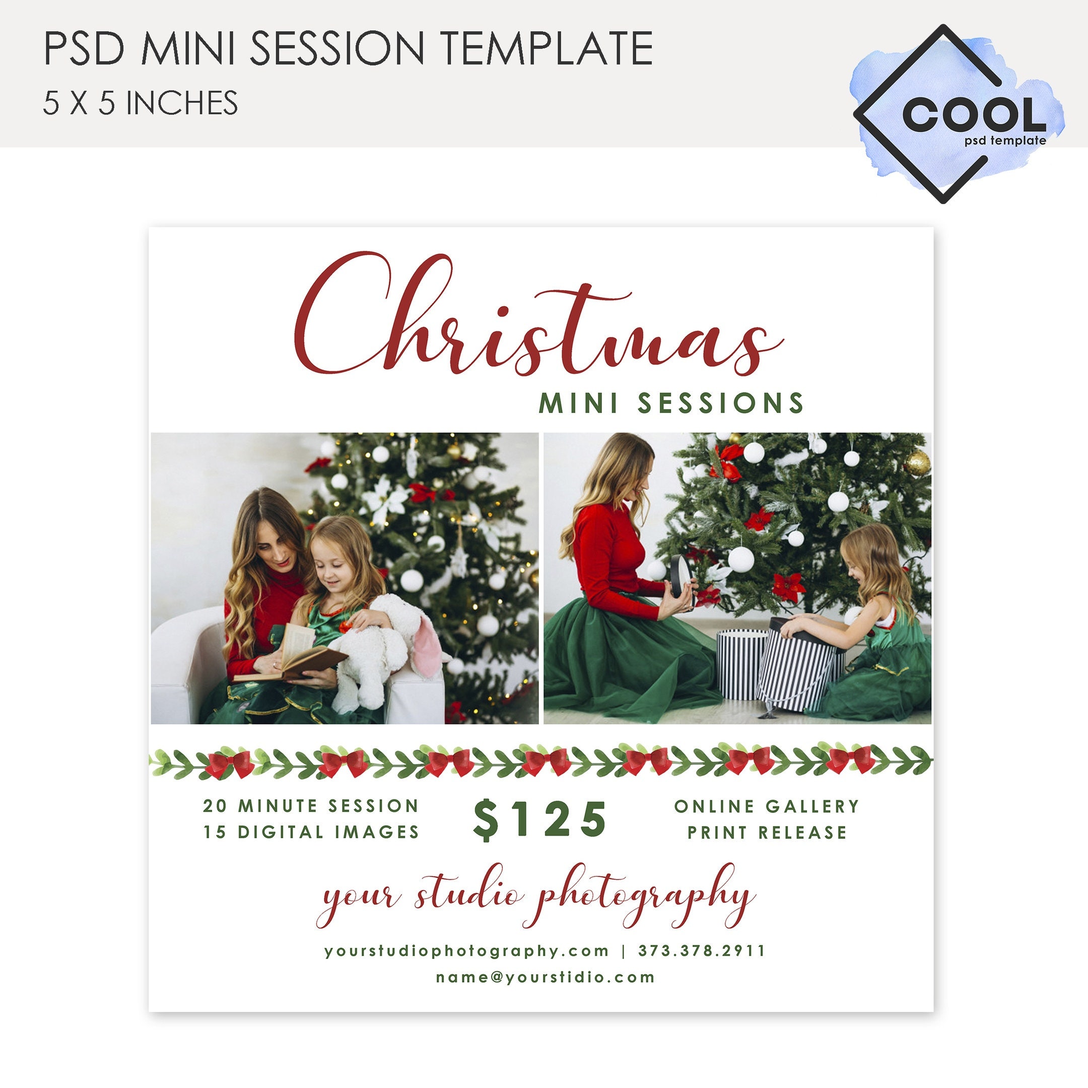 Christmas minis Holiday minis Bundle Set Christmas Etsy