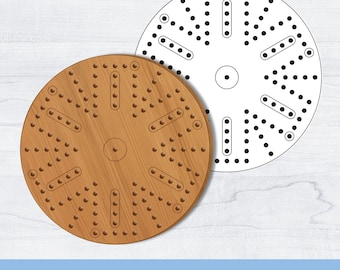 Aggravation Editable Board Game, DIY, Fast-track and aggravation, Custom, Wahoo Game, vector files, svg, dxf, cdr, for 6 player