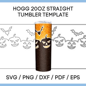 burst tumbler SVG, 20oz Hogg Straight, halloween, tumbler tape template, Seamless Design, spooky season, Full Wrap, Instant Download
