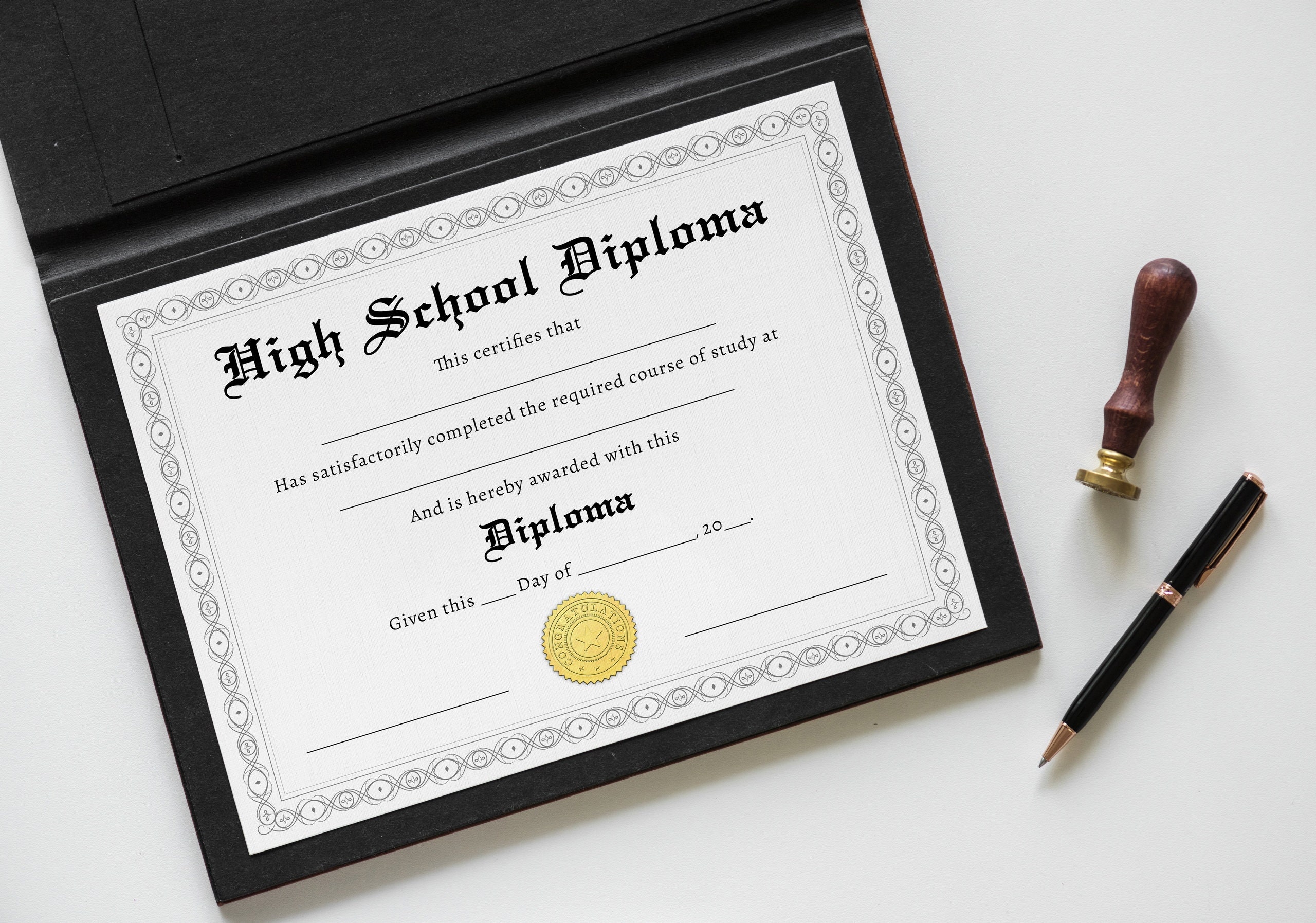 diploma presentation