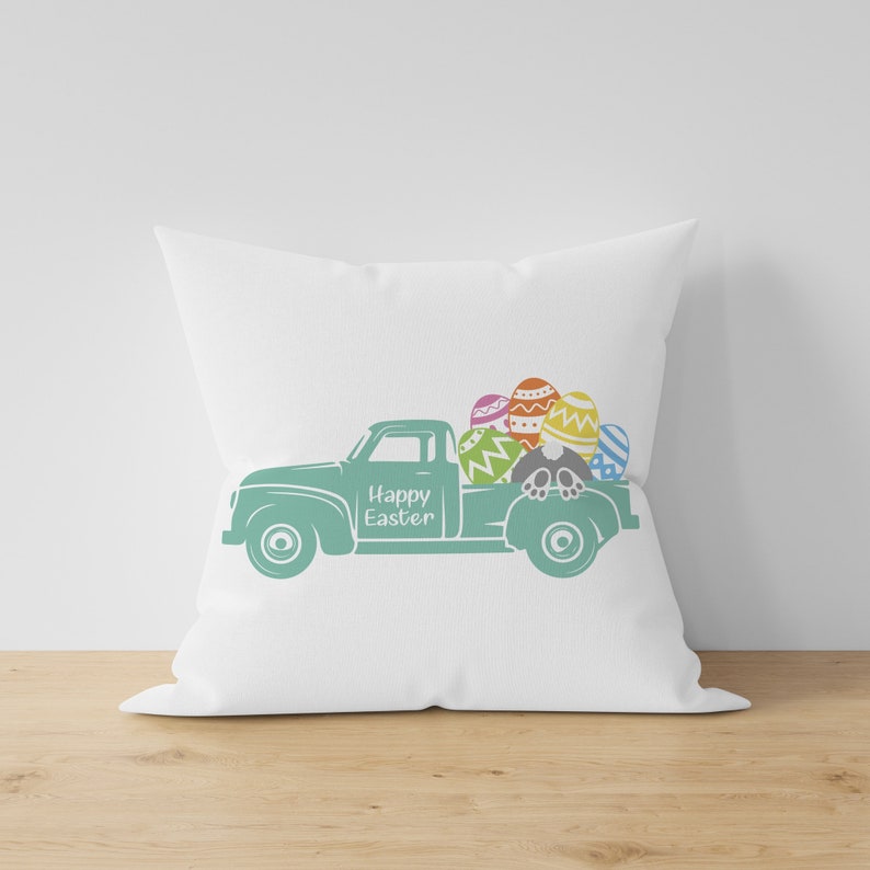 Download Easter Svg Easter Vintage Old Truck Svg Png Easter Truck With Eggs Svg Clip Art Art Collectibles