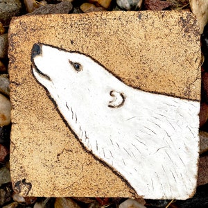Polar Bear Ceramic Tile