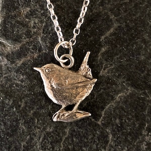 Colgante de reyezuelo en plata
