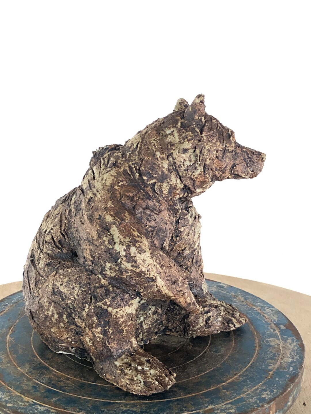 Grizzly Bear Sculpture by Paul Szeiler Etsy