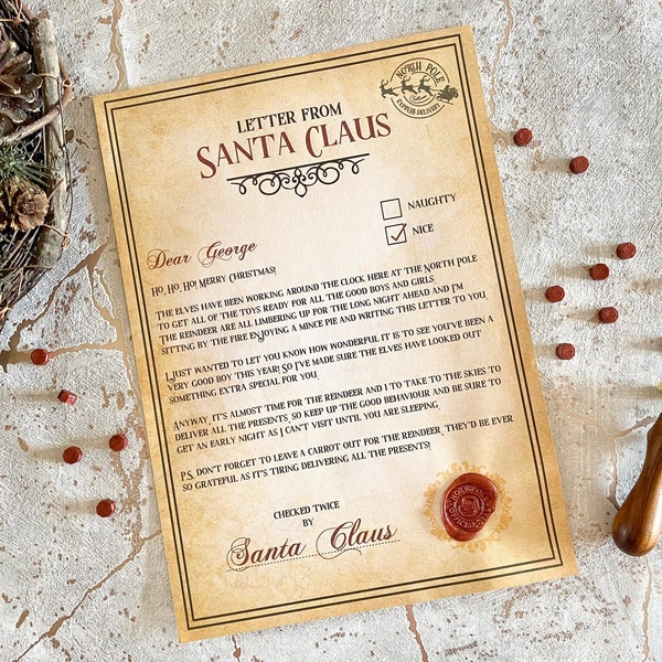 Santa Letter - Etsy UK