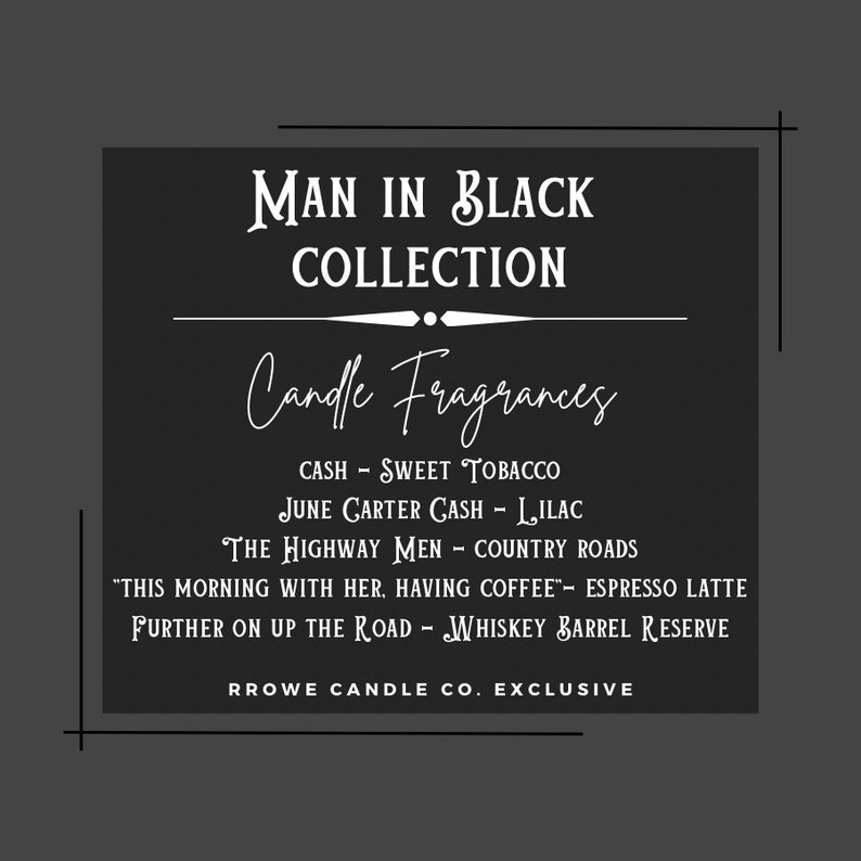 CASH Collection June Carter Cash Candle Etsy