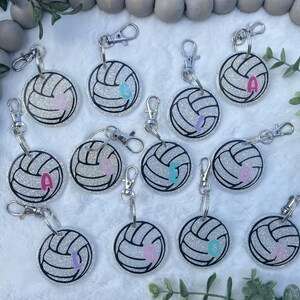 Volleyball Keychain