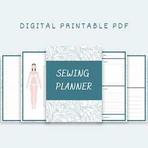 Digital Download PDF Sewing Planner