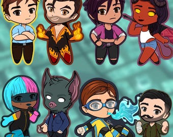 Naklejki Chibi Dispatch