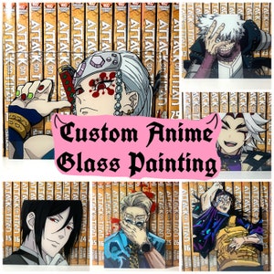 Custom Anime Glass Painting