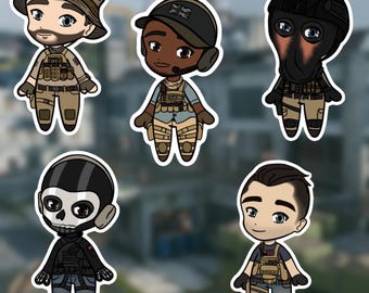 Adesivi COD Chibi