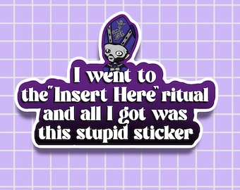 Ghost Band Skeletour US Ritual Stickers (IN STOCK)
