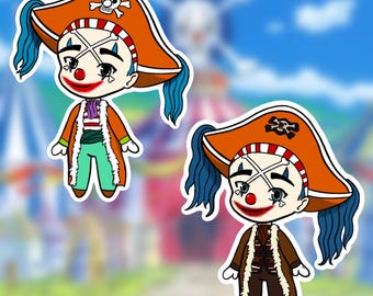 ワンピースにインスパイアされたピエロの帽子「バギー」 - Etsy 日本