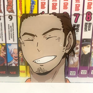 Ace Spiker 4x6 inch anime glass painting