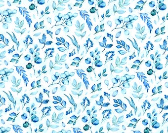 Washable menstrual pads - dry effect eucalyptus pattern - cotton backing - reusable - eco-friendly - zero waste - made in Quebec