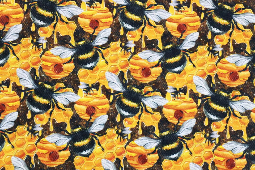 Washable Sanitary Napkins Dry Effect With Bee and Honey Patterns