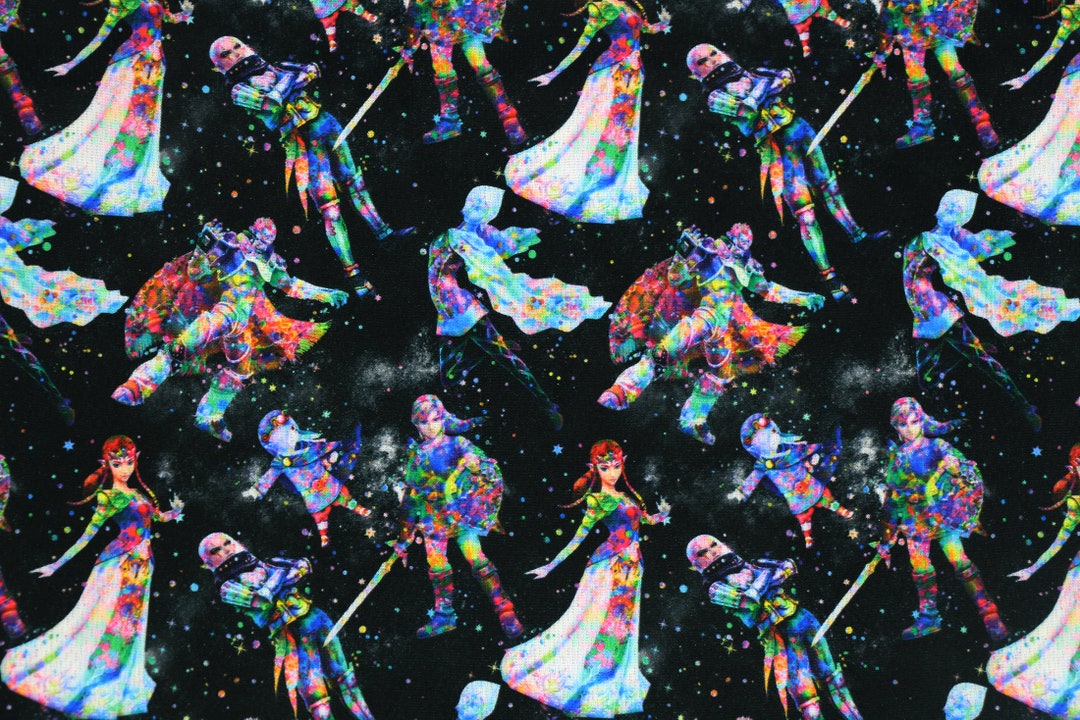 Washable Sanitary Napkins Dry Effect With Zelda Splash Patterns, Cotton