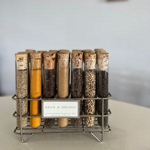 Test tube spice rack dean & deluca top