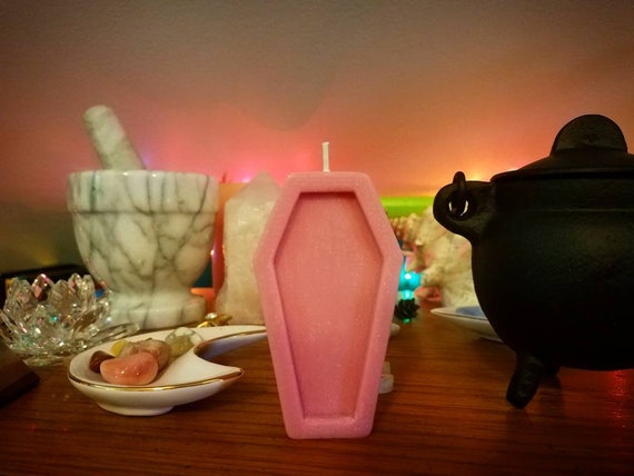 Coffin Candle 2 Coffin candle Horrorcandle Gothic Alternative