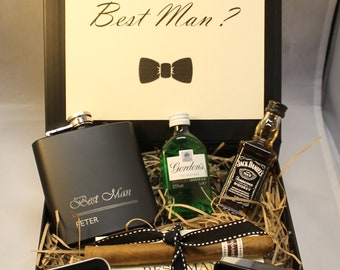 Personalised Wedding, Best Man - Groomsman Gift / Keepsake Box 6