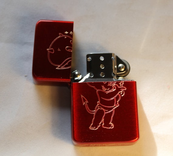devil cigarette lighter Dance Design Baby Devil Solid Brass Lighter