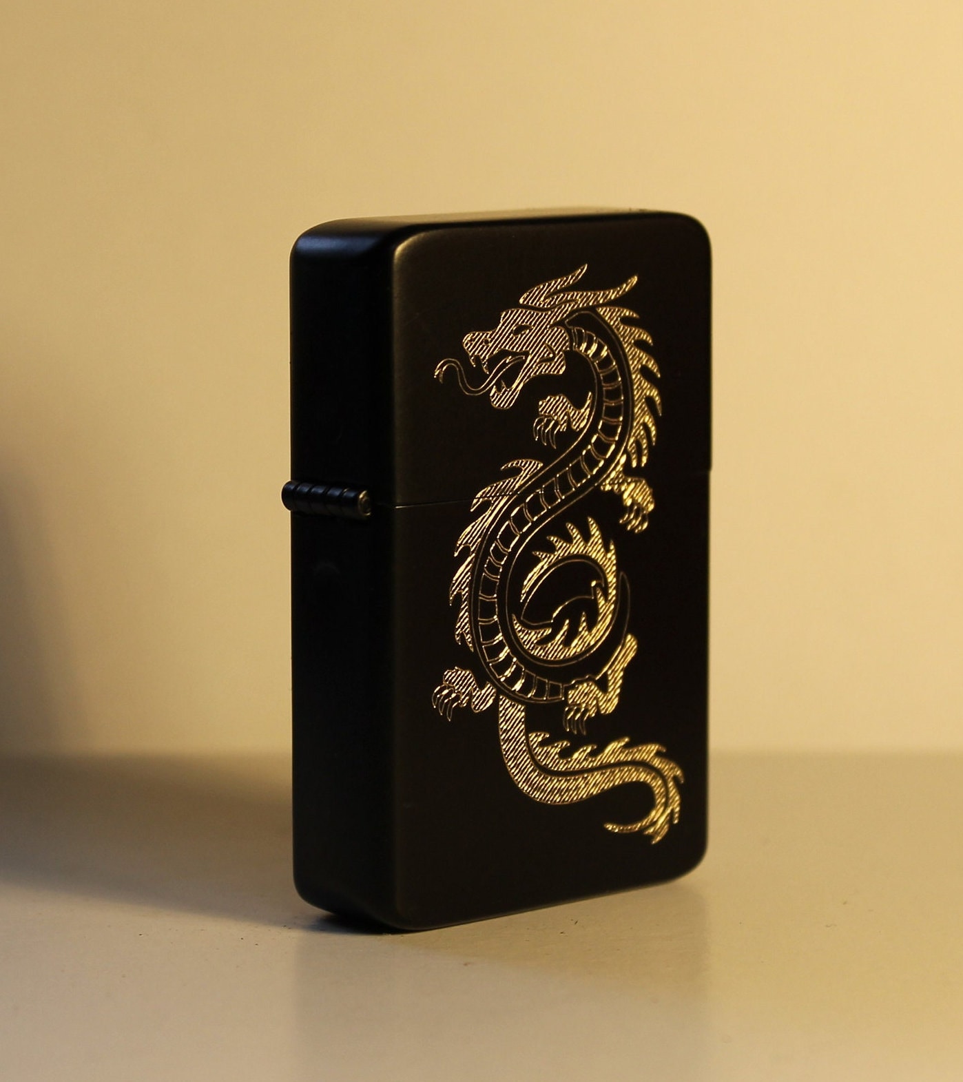 Dragon and Phoenix Pure Copper Men's Gift Kerosene Lighter Vintage Gadgets  for Men Cool Lighter Regalos