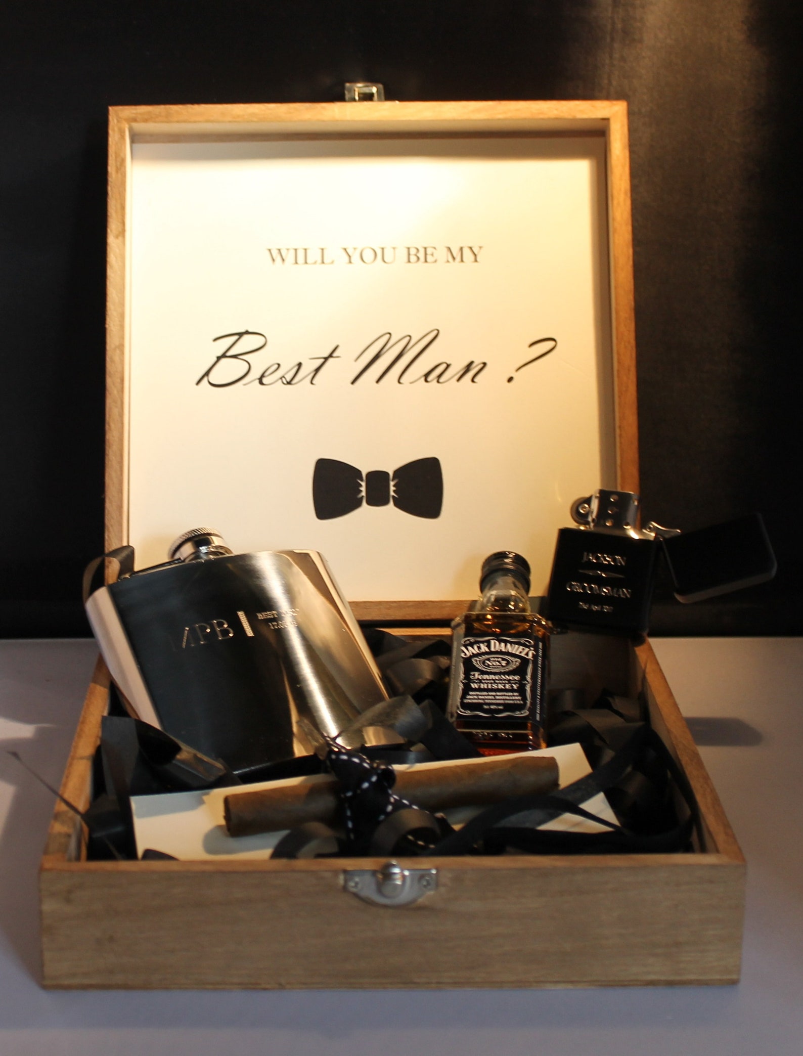 Personalisierte Hochzeit Bester Mann Bräutigam Geschenk / Etsy