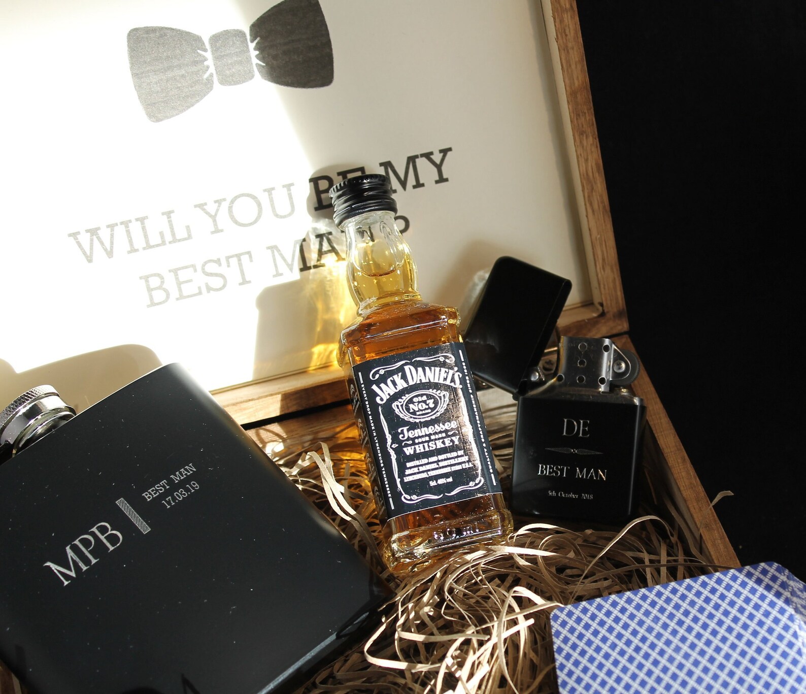 Personalised Wedding Best Man Groomsman Gift / Keepsake Box Etsy