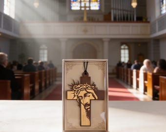 Jesus Christ Cross SVG Laser Cut File (Digital File)