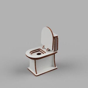 toilet vector bestand svg cnc plan glowforge svg attributen poppenhuis sjabloon dxf miniatuur badkamer ai - 4 mm.